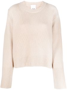 Allude pull en maille à manches amples - Tons neutres