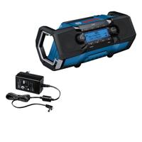 Bosch Professional GPB 18 V-2 SC Bouwradio 18V DAB+, Bluetooth, FM en AUX - 06014A3100 Bosch Professional GPB 18 V-2 SC Bouwradio 18V DAB+, Bluetooth, FM en AUX - 06014A3100