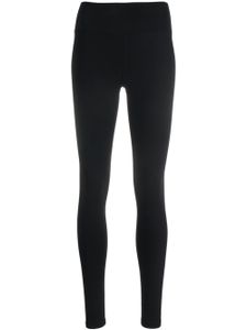 Sporty & Rich legging à patch logo - Noir