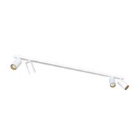 Lyora OpbouwspotMono wit met goud - 7776