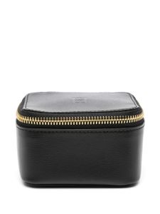 By Malene Birger trousse de toilette Aya Beauty en cuir - Noir