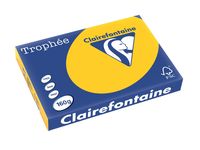 Clairefontaine Trophée Intens, gekleurd papier, A3, 160 g, 250 vel, zonnebloemgeel - thumbnail