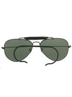 Ray-Ban lunettes de soleil à monture aviateur - Noir