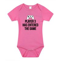 Player 3 entered cadeau baby rompertje roze meisjes 92 (18-24 maanden)  - - thumbnail