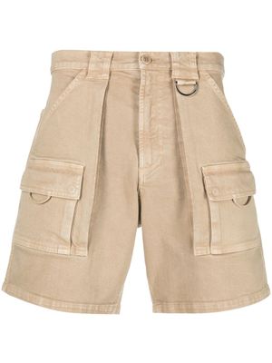 Moschino short à poches cargo - Marron