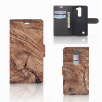 LG Magna | G4C Book Style Case Tree Trunk - thumbnail