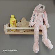 Knuffel Rabbit Richie Pink met naam