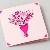 Cricut Insert Cards Princess R40 Kaartenset Tulpenblauw, Poeder - thumbnail