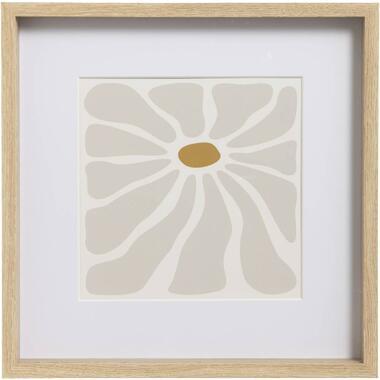 Fotolijst Goes - naturel - 30x30 cm - Leen Bakker