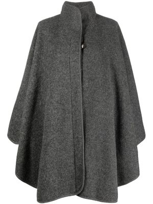 A.N.G.E.L.O. Vintage Cult cape à col montant (années 1970) - Gris