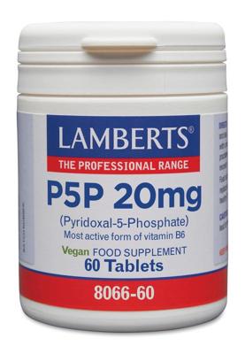 Lamberts Vitamine B6 (P5P) 20mg