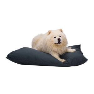 maxxpro Hondenmand - Hondenkussen 120 x 80 cm - Hondenbed - Kussen Hond met Rits - Polyester en Microvezel - Antraciet