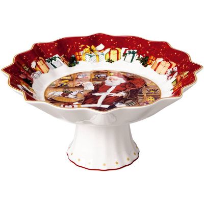 Villeroy & Boch Toy's Fantasy Serveerschaal op voet Kerstman 24 cm