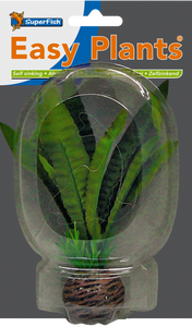 Superfish Easy Plant Zijde 13cm Kunstplant Nr. 4 - Onderhoudsvrije Decoratie voor Alle Aquariums