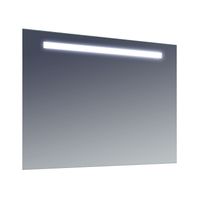 BWS LED Spiegel Liga met Lichtschakelaar 140x80x3.1 cm (incl bevestigingsmateriaal) - thumbnail