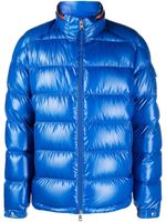 Moncler Bourne padded zip-up jacket - Bleu - thumbnail