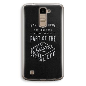Life: LG K10 (2016) Transparant Hoesje