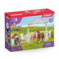 Schleich horse club hannah&apos;s gasten met ruby hond 42458