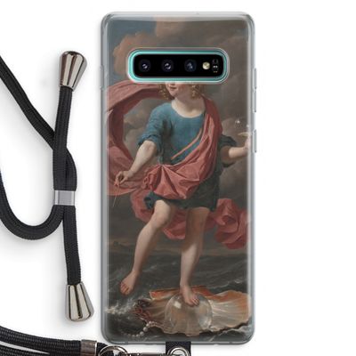 Soap Bubbles: Samsung Galaxy S10 Plus Transparant Hoesje met koord