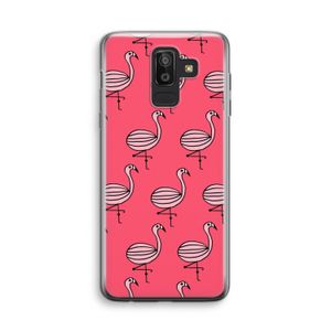 Flamingo: Samsung Galaxy J8 (2018) Transparant Hoesje