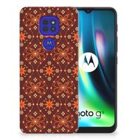 Motorola Moto G9 Play | E7 Plus | TPU bumper | Batik Brown