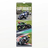 Superbikes Slimline Kalender 2026