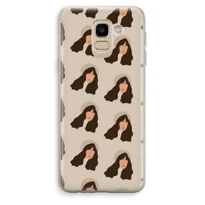 Bonjour mon amour: Samsung Galaxy J6 (2018) Transparant Hoesje