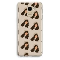 Bonjour mon amour: Samsung Galaxy J6 (2018) Transparant Hoesje