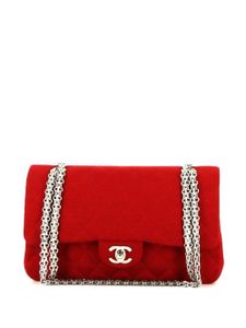 CHANEL Pre-Owned sac porté épaule Timeless Flap Reissue (2005) - Rouge