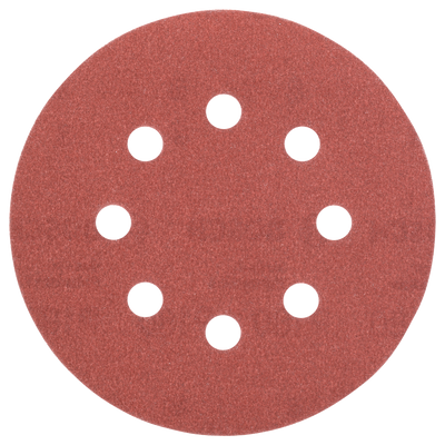 Bosch Accessoires Schuurblad Ø125mm | G180WP | 8 Gaten | Velc | 5 stuks - 2609256A26