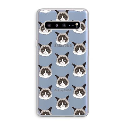 It's a Purrr Case: Samsung Galaxy S10 5G Transparant Hoesje