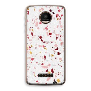 Terrazzo N°9: Motorola Moto Z Force Transparant Hoesje