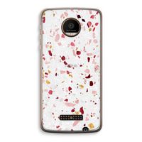Terrazzo N°9: Motorola Moto Z Force Transparant Hoesje Terrazzo N°9: Motorola Moto Z Force Transparant Hoesje