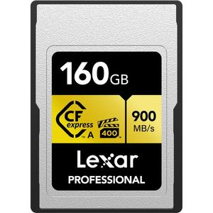 Lexar Professional Gold CFexpress-kaart Type A VPG400 R900/W800 MB/s - 160GB
