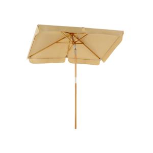 Opvouwbare parasol voor balkon, Taupe / 1,25 X 2 M