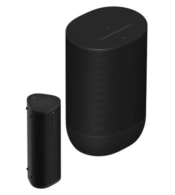 SONOS Sonos Draagbare set Move 2 + Roam 2 - zwart