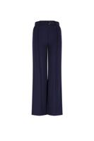 NoBell winter wide leg broek meisjes - navy blauw - Salet - interlock, met riem