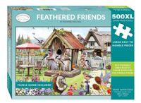 Feathered Friends Puzzel 500 XL Stukjes - thumbnail