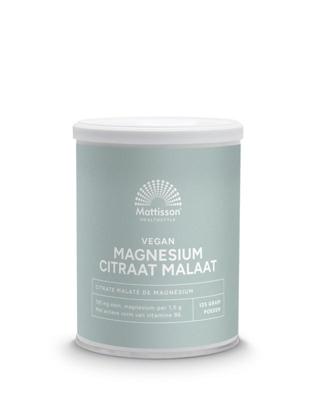 Mattisson Magnesium citraat malaat met actieve vorm vit. b6