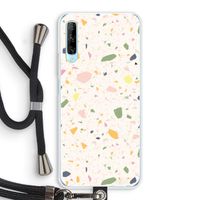 Terrazzo N°21: Huawei P Smart Pro Transparant Hoesje met koord