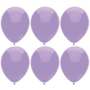 Ballonnen verjaardag/thema feest - 200x stuks - lila paars - 29 cm