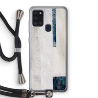 Meet you there: Samsung Galaxy A21s Transparant Hoesje met koord