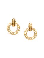 CHANEL Pre-Owned boucles d'oreilles à logo - thumbnail