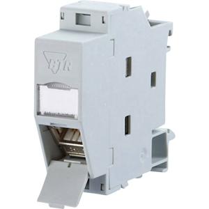 Metz Connect 130B117003-E Netwerkdoos DIN-rails CAT 6A Grijs-wit (RAL 7035)