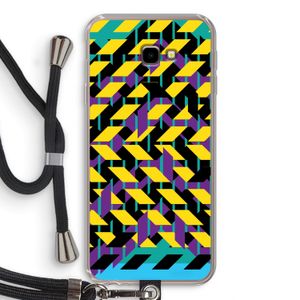 Skew Bee 3: Samsung Galaxy J4 Plus Transparant Hoesje met koord