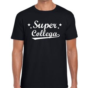 Super collega cadeau t-shirt zwart heren