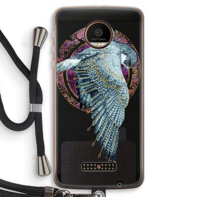Golden Falcon: Motorola Moto Z Force Transparant Hoesje met koord