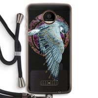 Golden Falcon: Motorola Moto Z Force Transparant Hoesje met koord