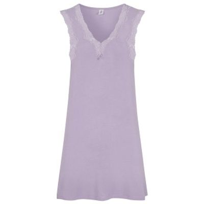 Damella Bamboo With Lace Nightdress