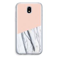 A touch of peach: Samsung Galaxy J5 (2017) Transparant Hoesje